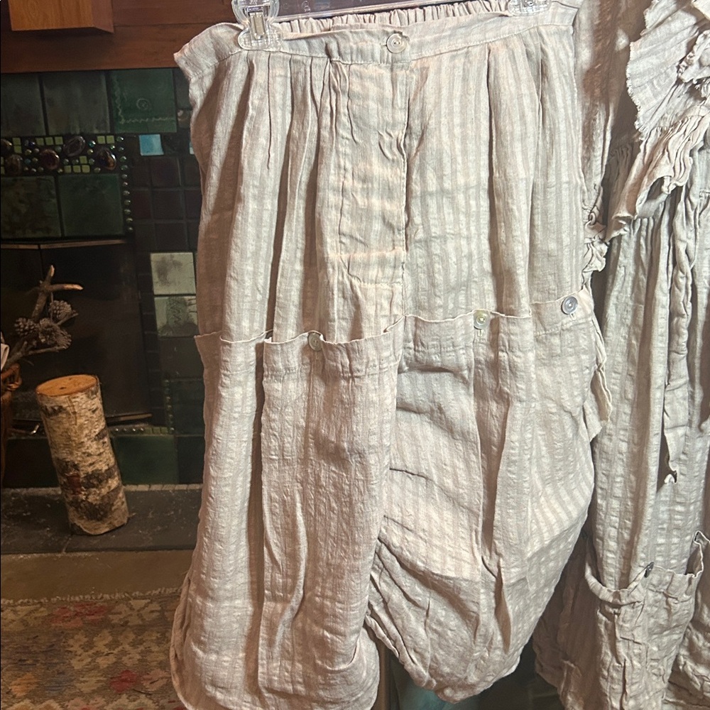 Magnolia Pearl  3  piece Striped Bloomers ,Skirt and Jacket ensemble CA #12 - Picture 11 of 16
